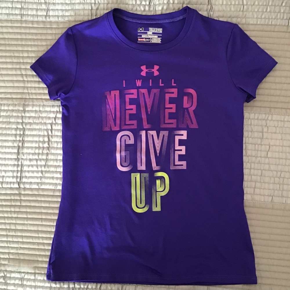 Girls Under Armour tee